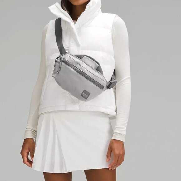 lululemon athletica Handbags - lululemon All Day Essentials Belt Bag 2.5L Silver Drop/Asphalt Grey